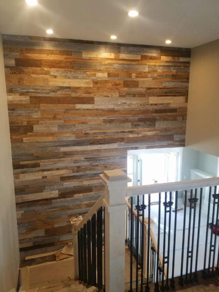 Stair Feature Wall - East Coast Rustic