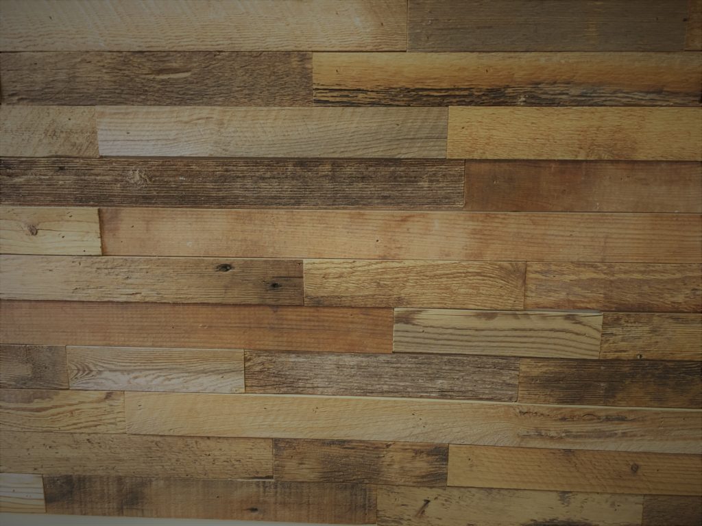 accent wood square inch foot diy reclaimed wide waxed per brown priced sealed walls feet interior sold