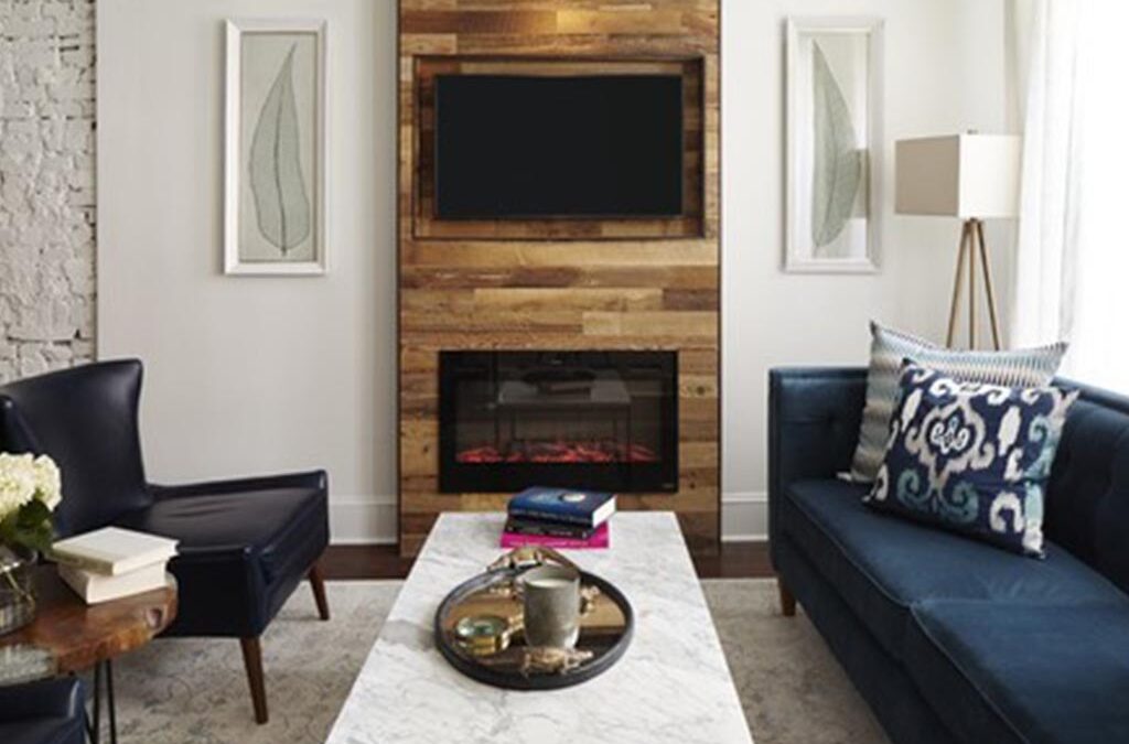 Gordon Ramsay reclaimed wood install